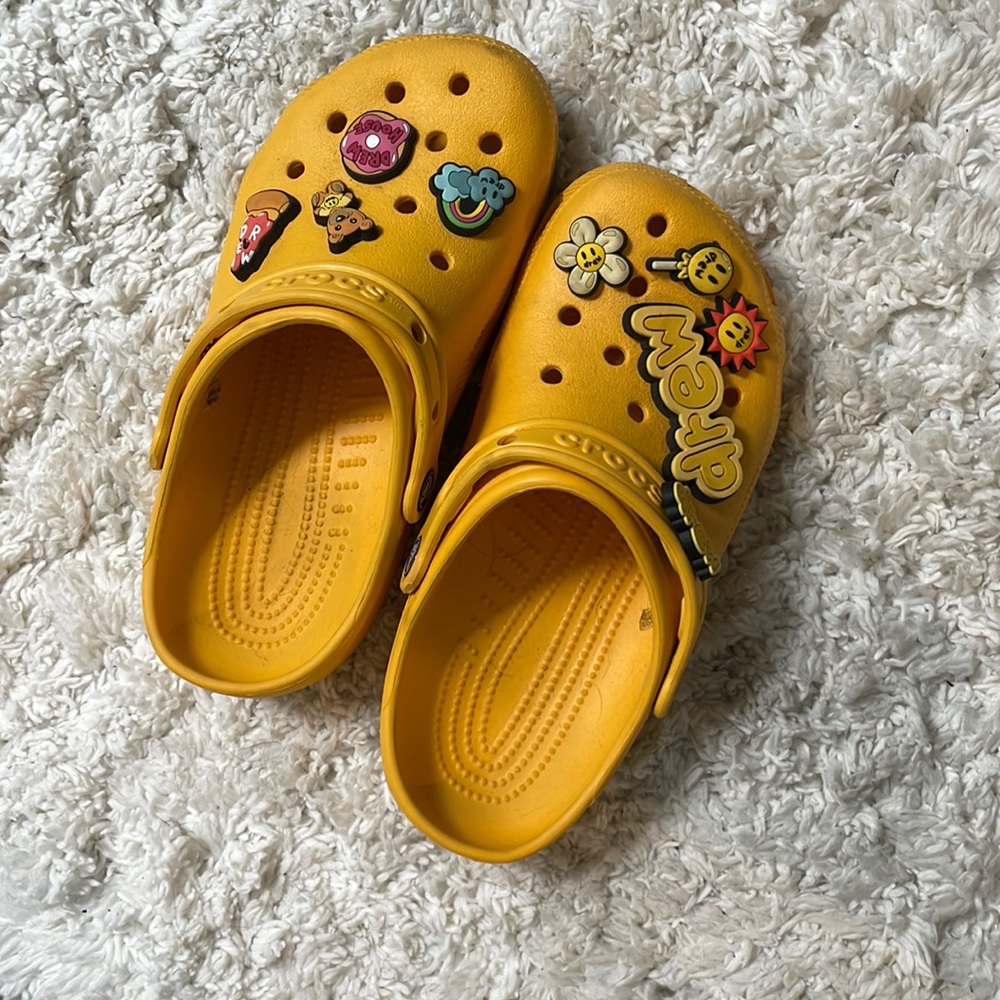 Drew House Crocs - Justin Bieber Edition Size: M 5 W 7